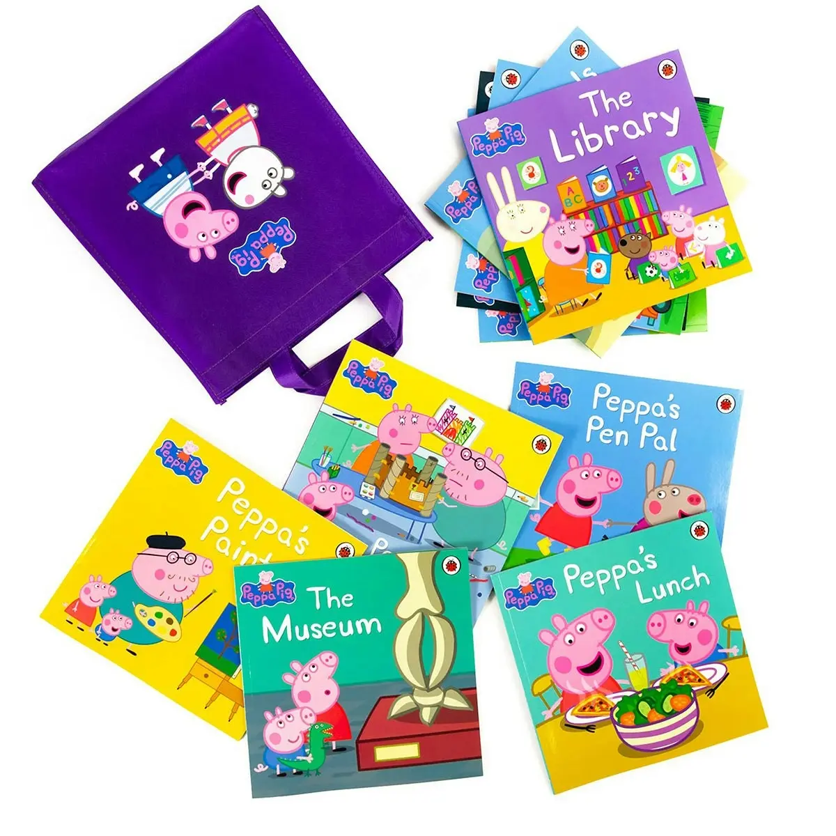 Promotional Peppa Pig 10 Book Bag Collection