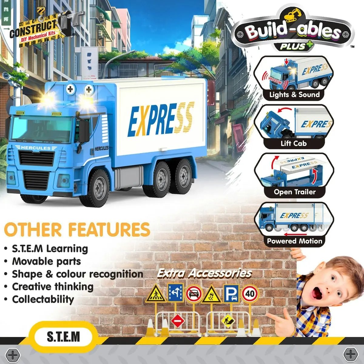 Construct It Build-ables Plus - Express Truck Courier Service