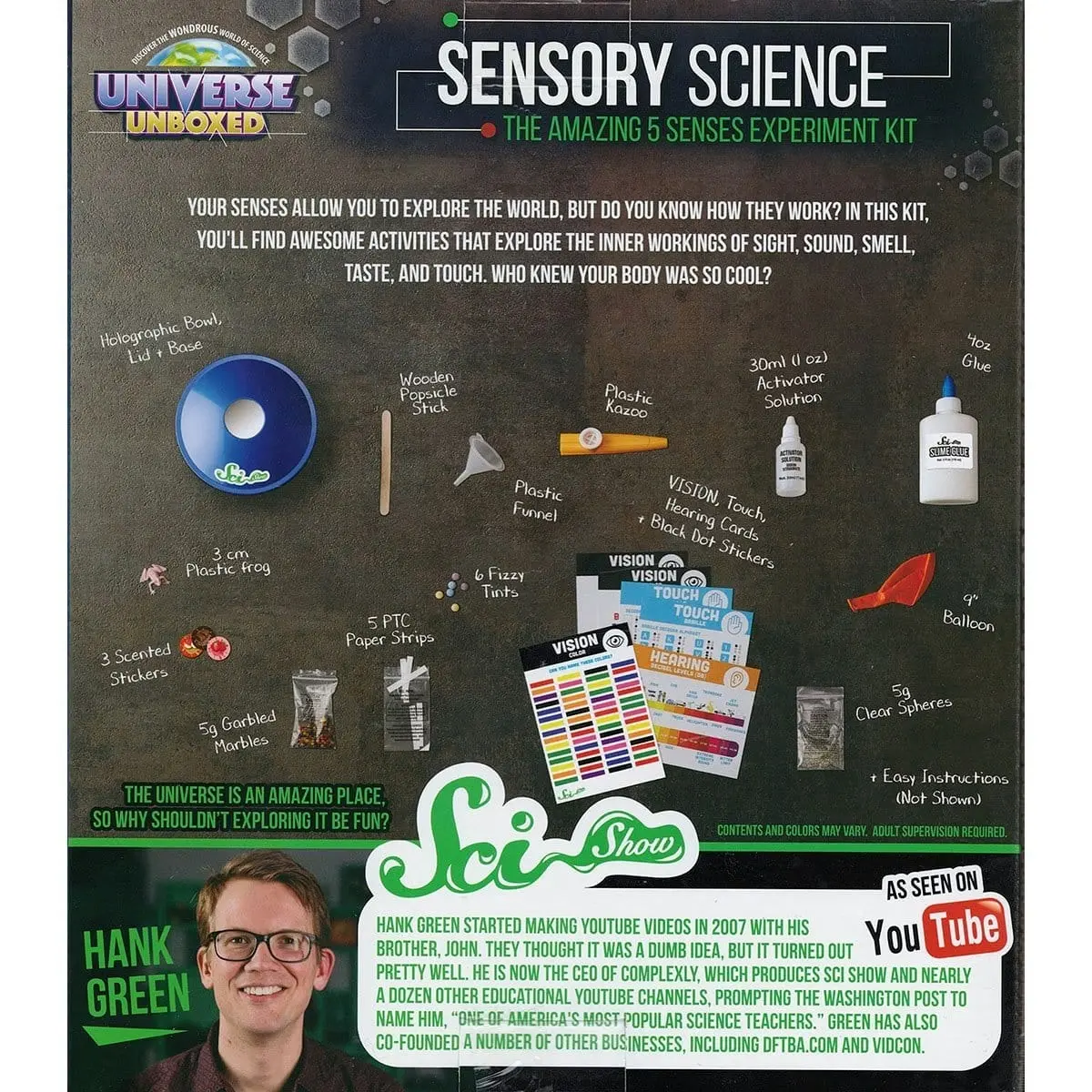 Daves Deals Scishow Sensory Science