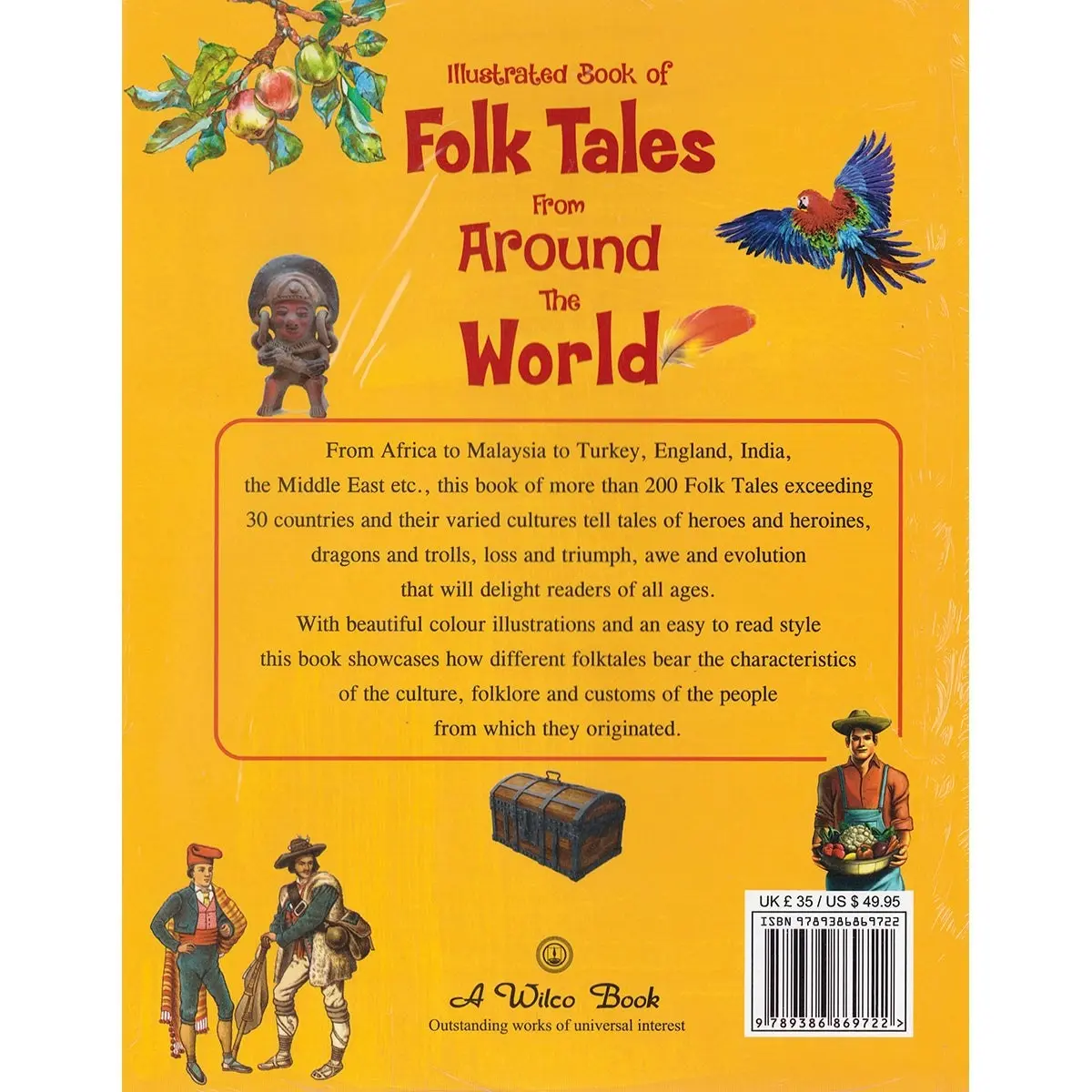 Wilco Publishing House Illustrated Books Of Folk Tales From Around World