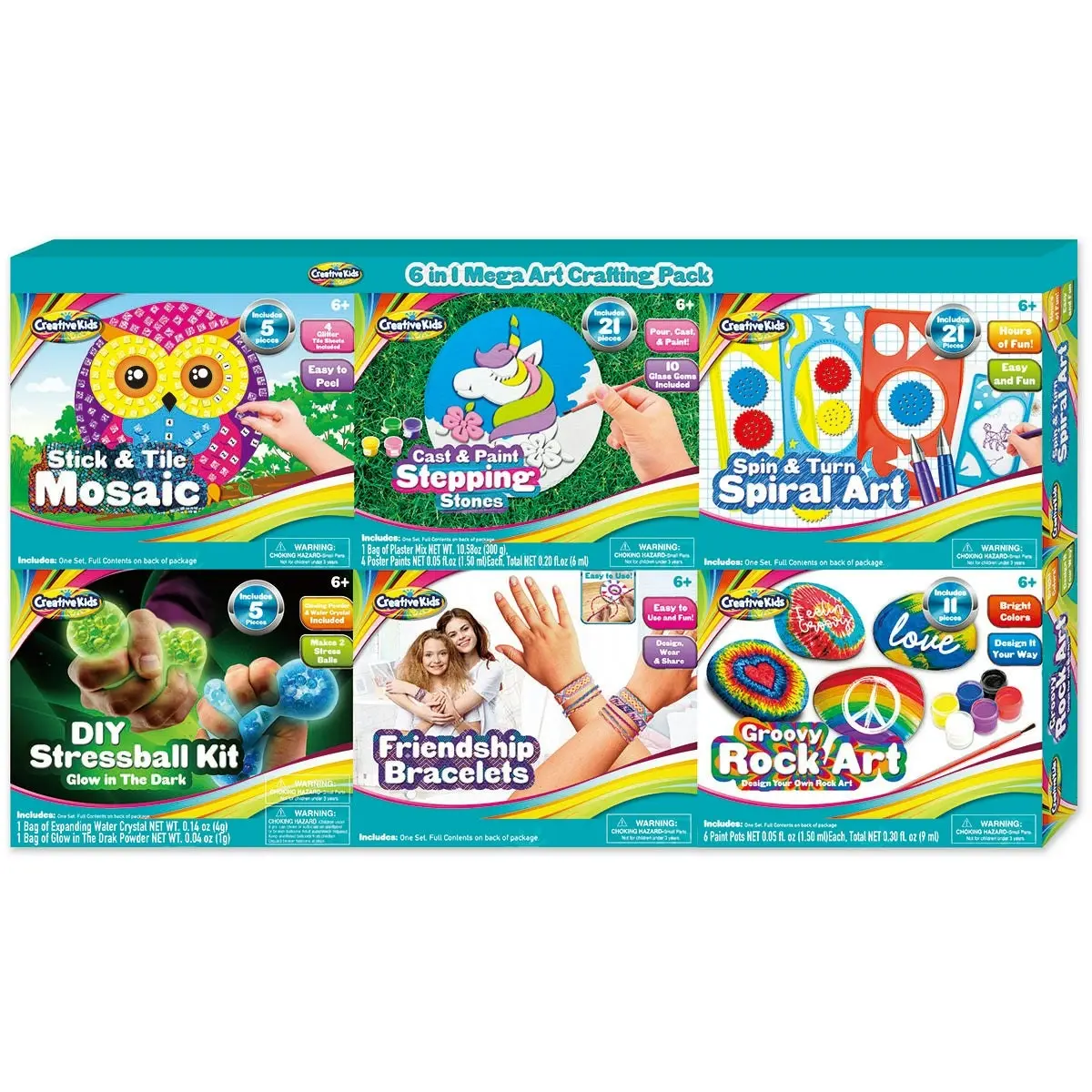 Creative Kids Mega Activity Pack  6 In 1 Version 2