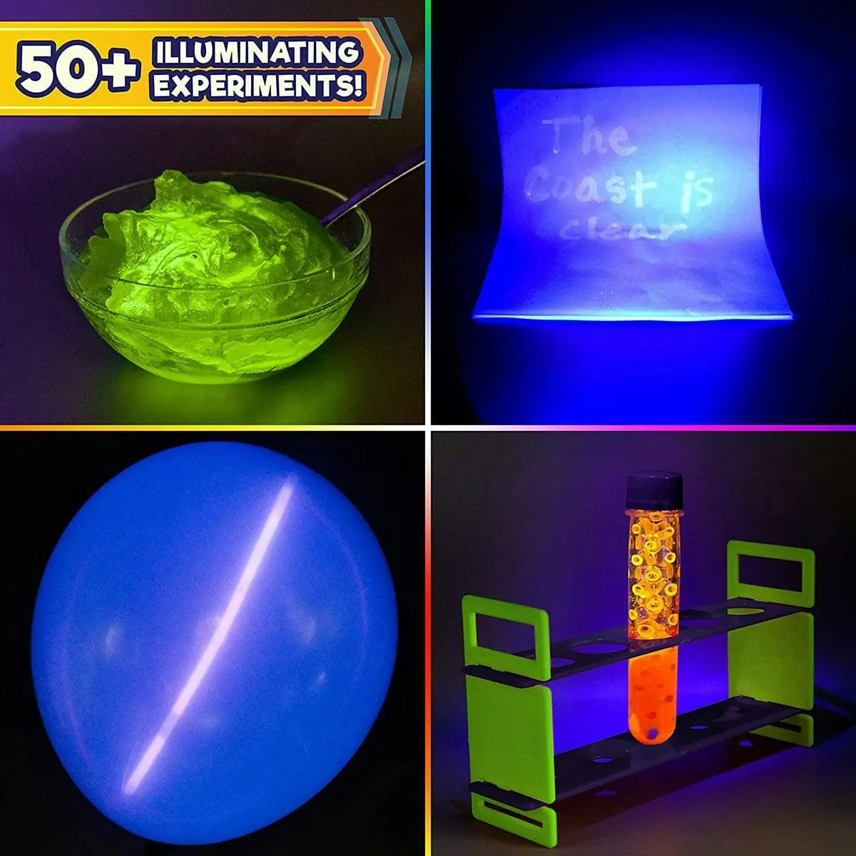 Science To The Max Big Bag Of Science Glow In The Dark