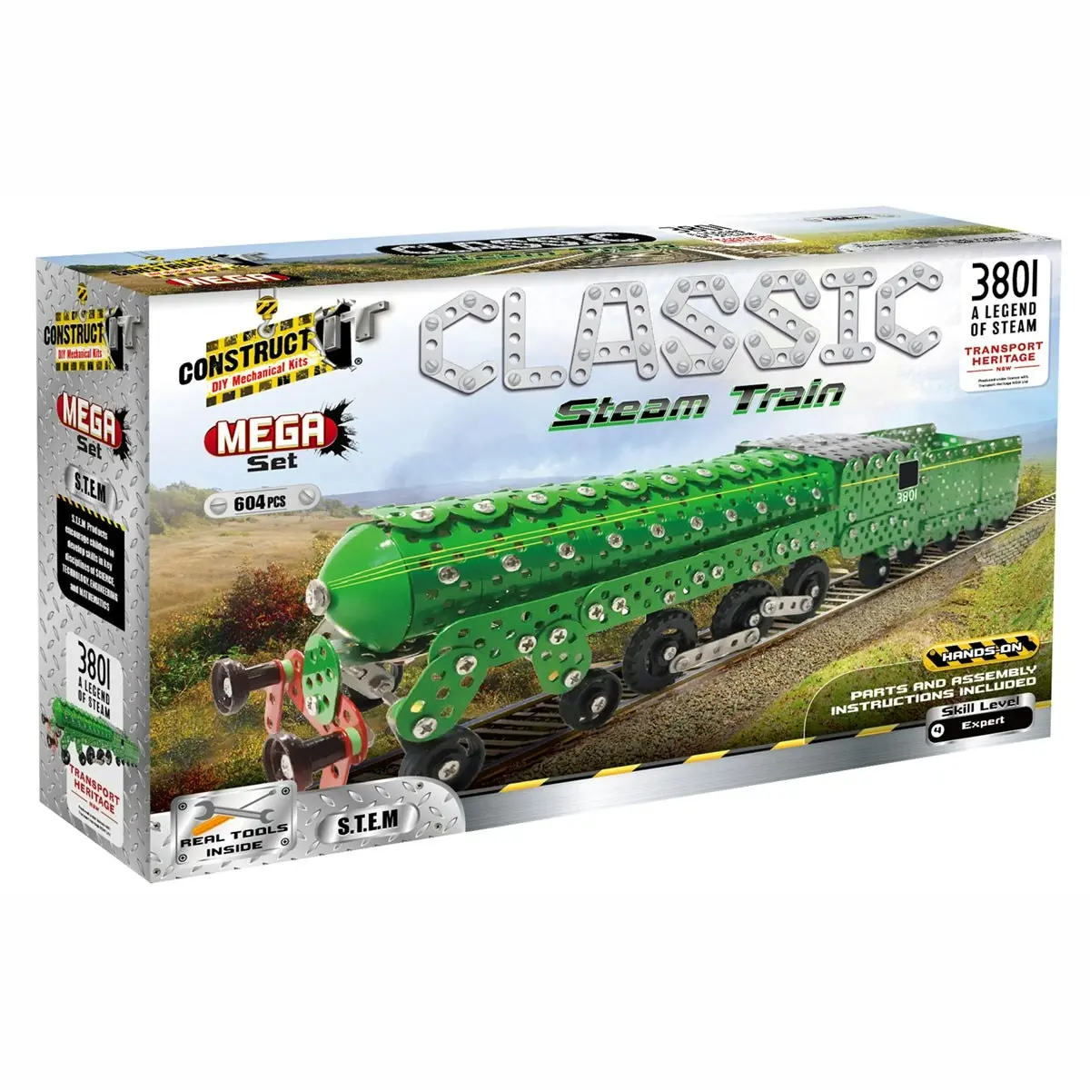 Construct It 3801 Steam Train