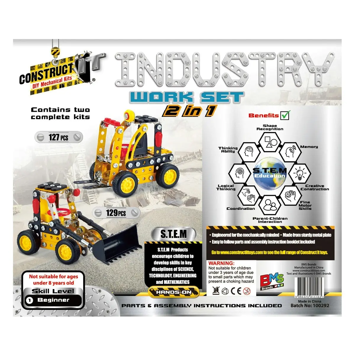 Construct It 2-in-1 Industry Work Set