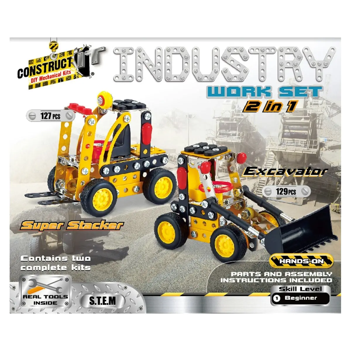 Construct It 2-in-1 Industry Work Set