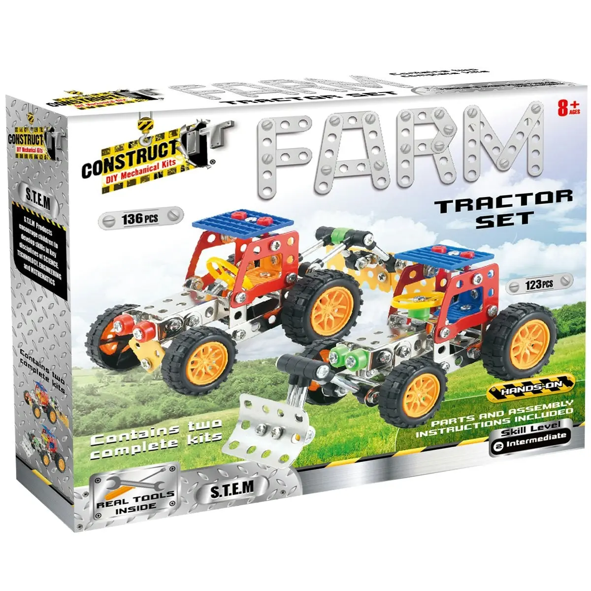 Construct It Farm Tractor Set