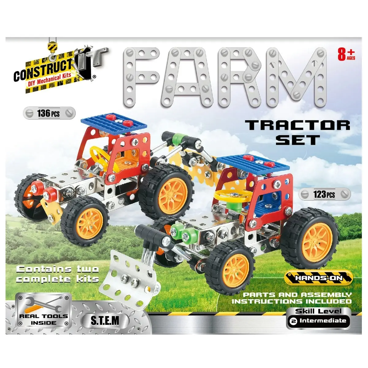 Construct It Farm Tractor Set