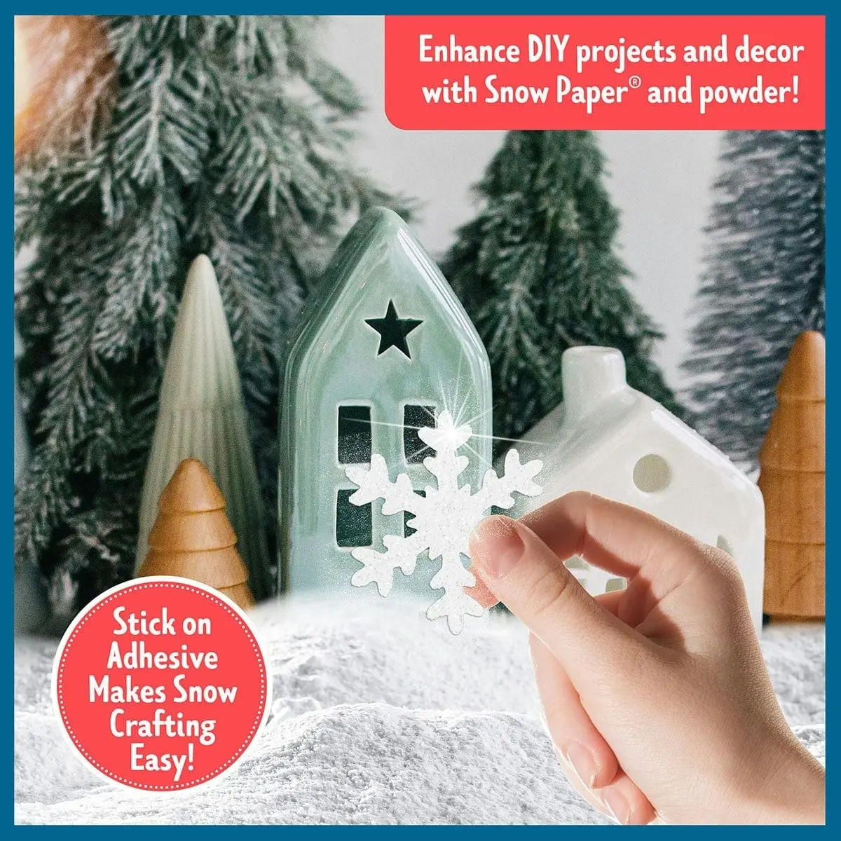 Creative Kids Snow Paper & Powder Plus Pack