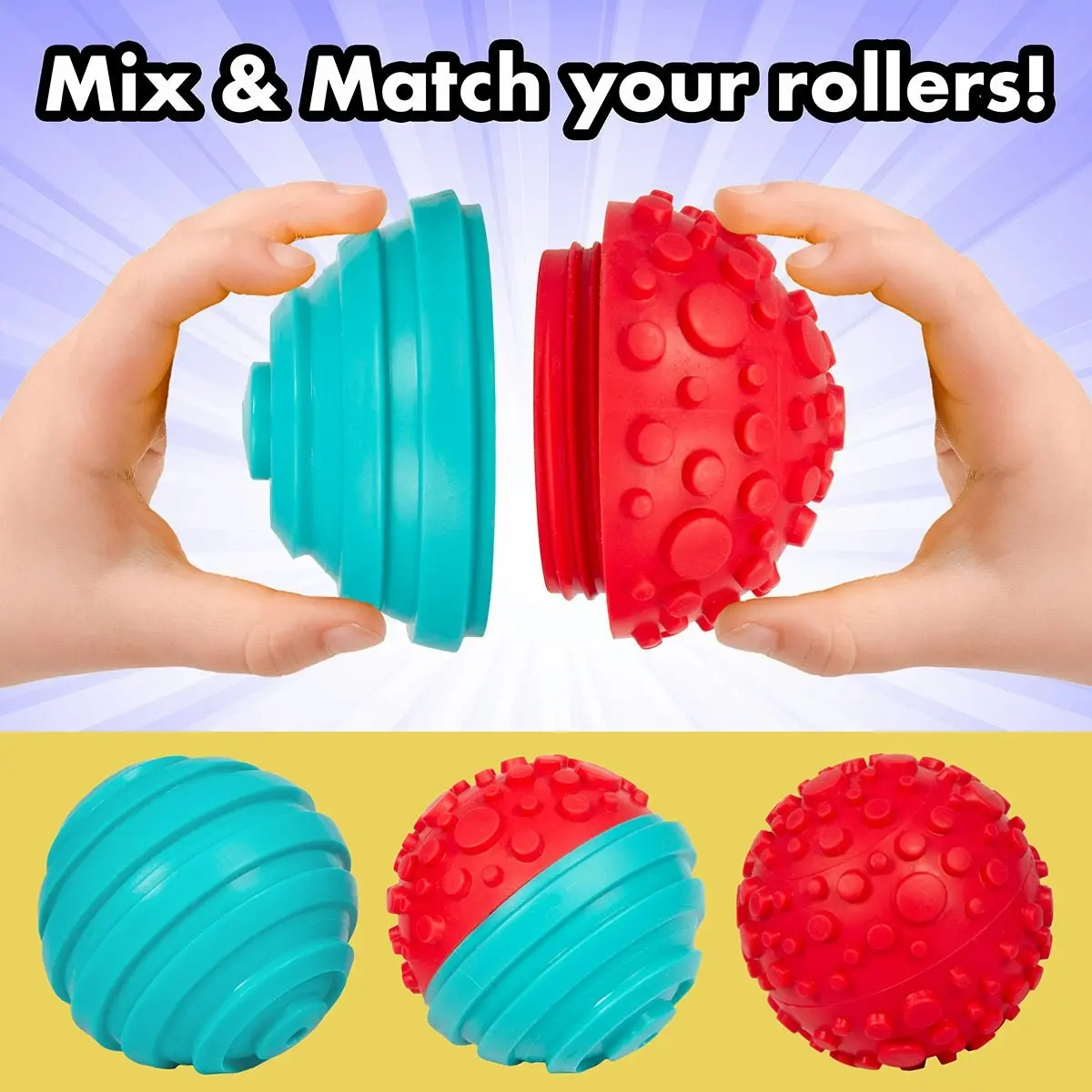 Sense & Grow Textured Dough Rollers