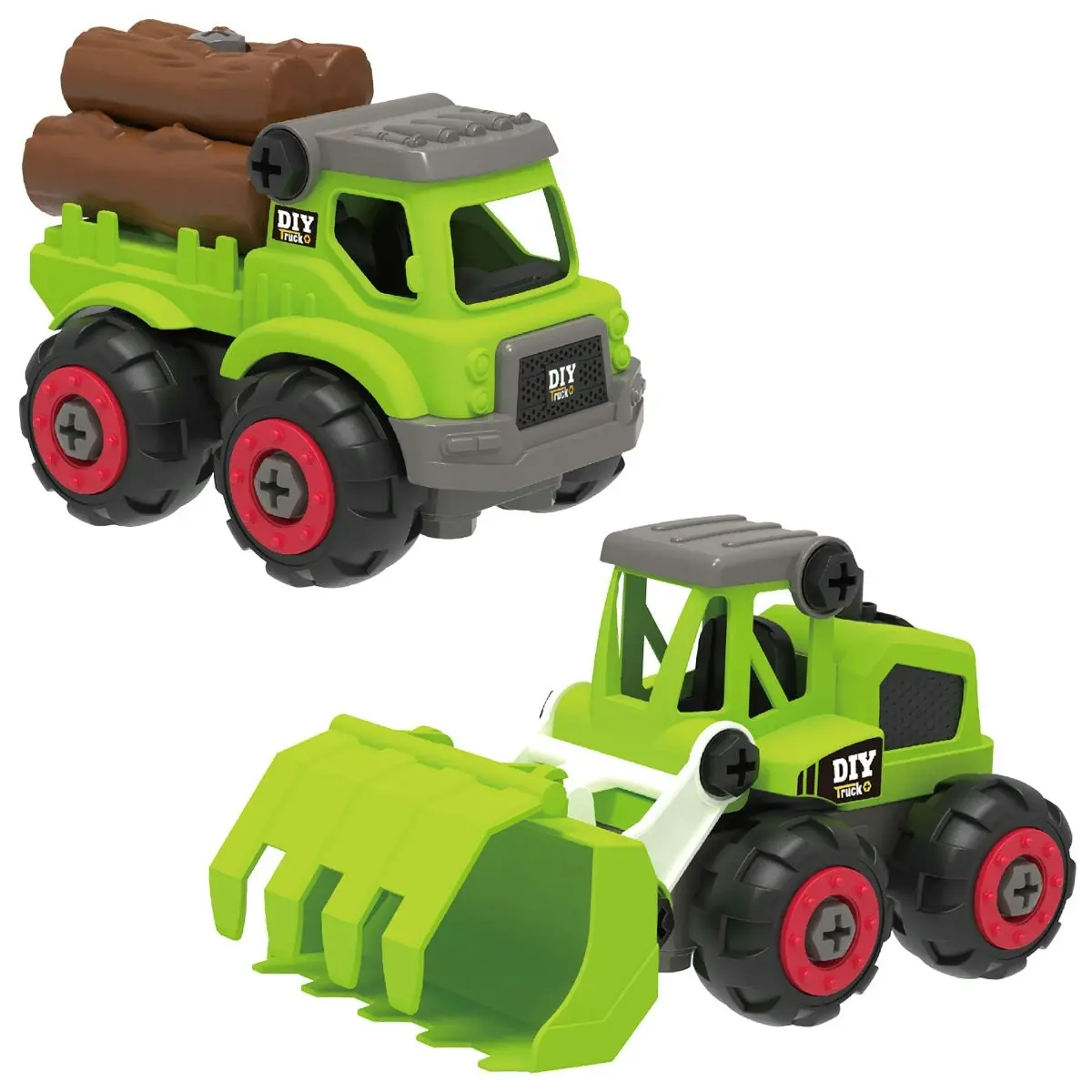 Construct It Build-ables - Forestry Vehicles 2 In 1