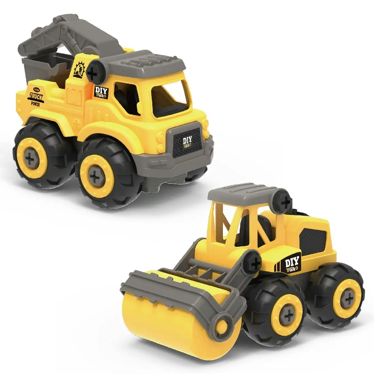 Construct It Build-ables - Roadworks Vehicles 2 In 1