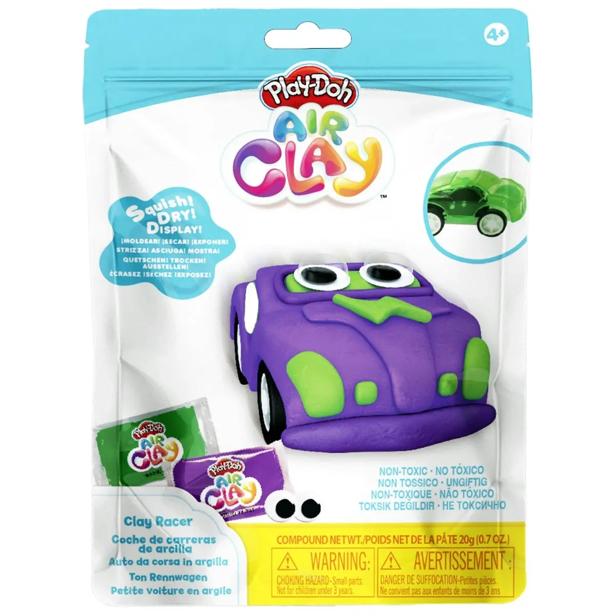 Play Doh Air Clay Racer - Green