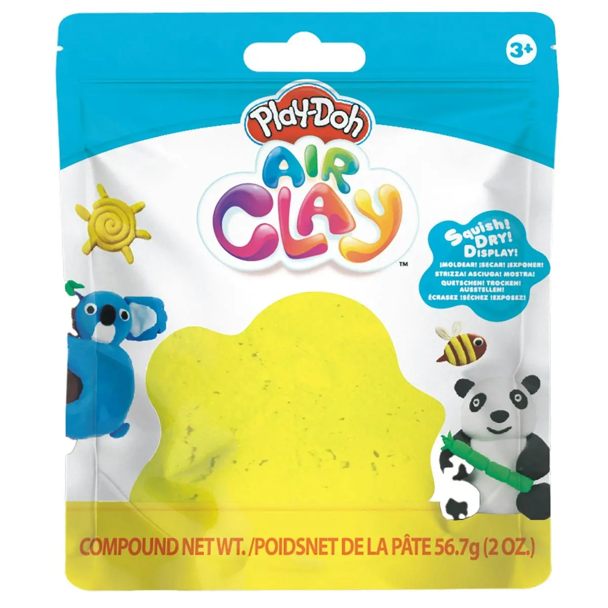 Play Doh Air Clay 2oz - Yellow