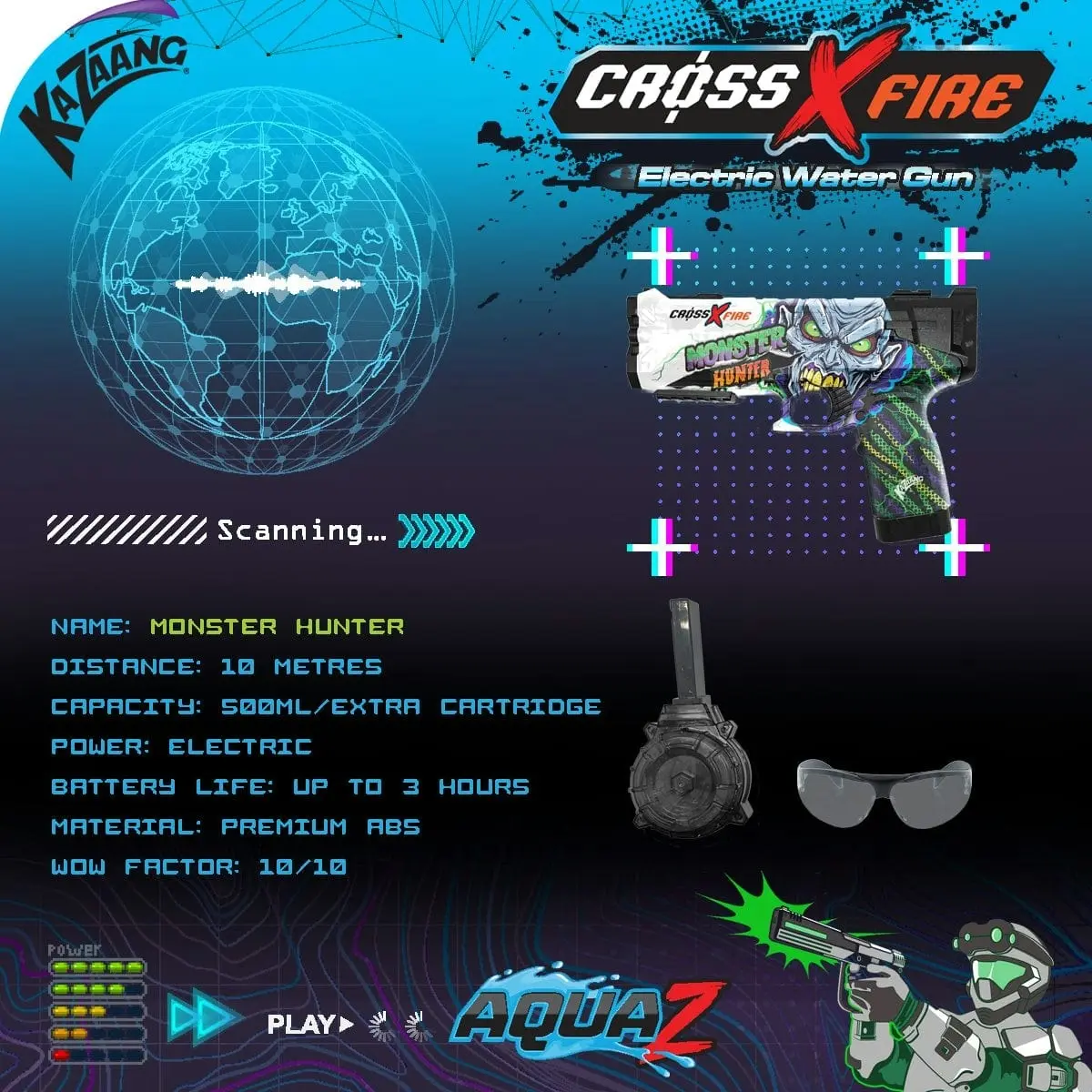 Kazaang Crossxfire Aquaz - Monster Hunter