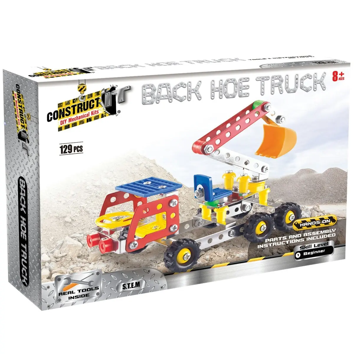 Construct It Back Hoe Truck