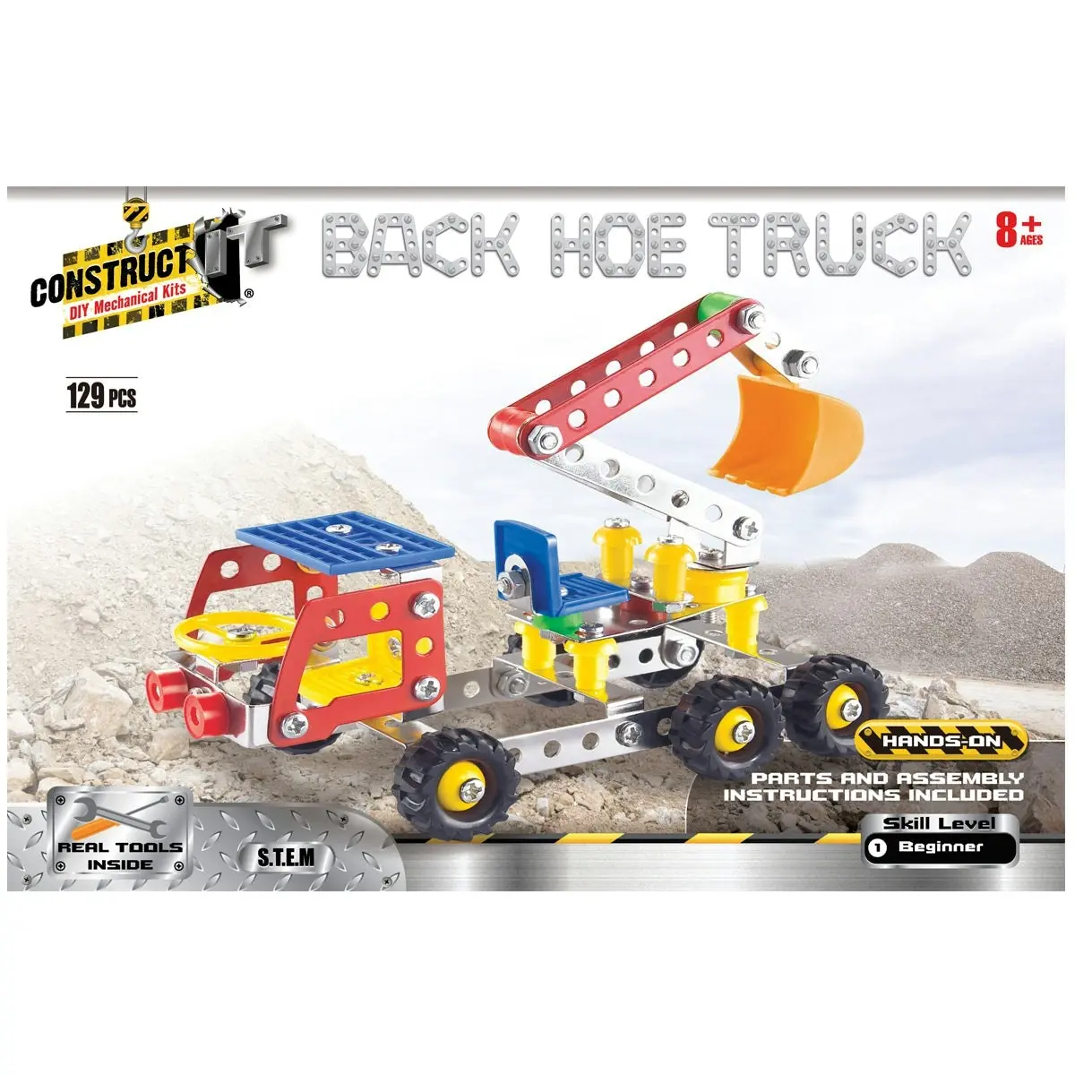 Construct It Back Hoe Truck