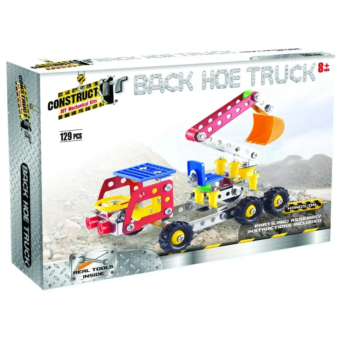 Construct It Back Hoe Truck