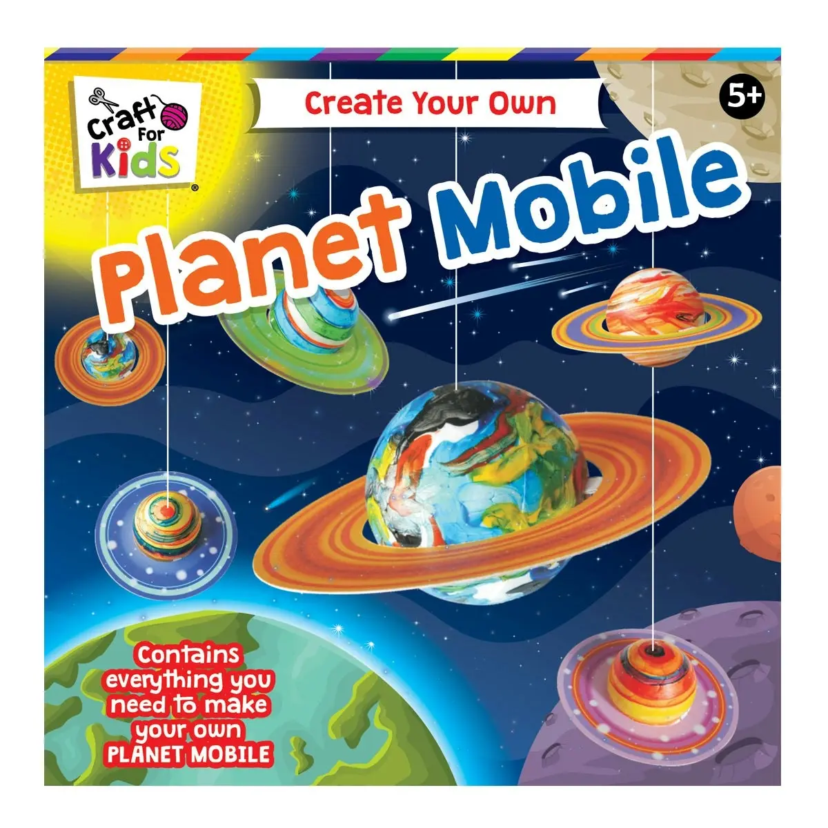 Craft for Kids Create Your Own Planet Mobile