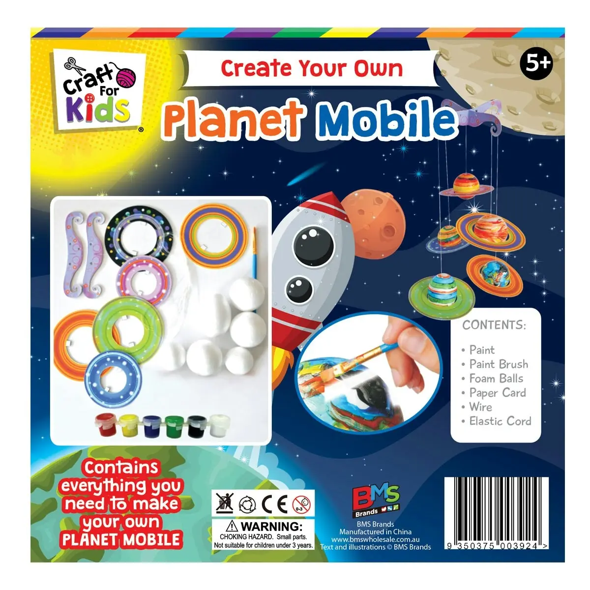 Craft for Kids Create Your Own Planet Mobile