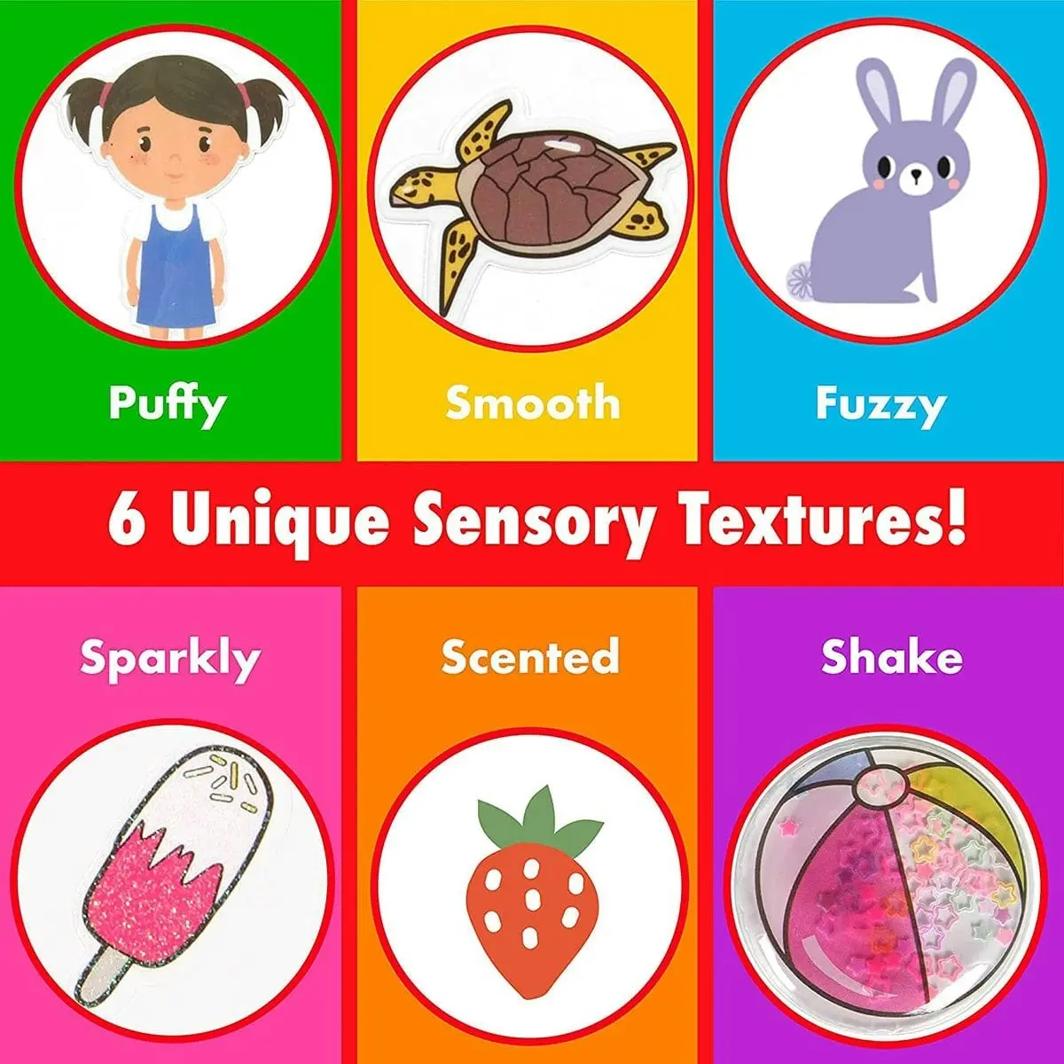 Sense & Grow Sensory Sticker Set