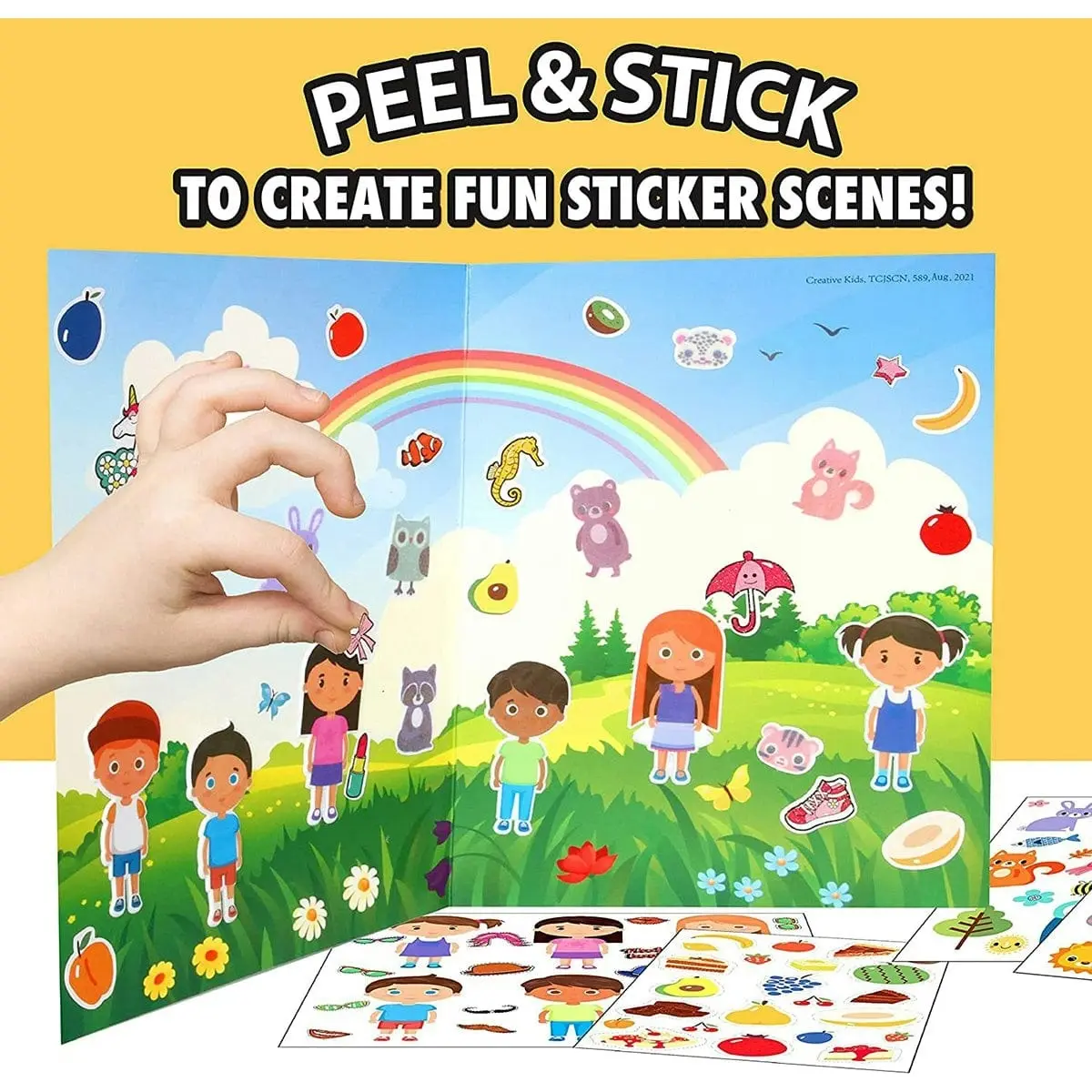 Sense & Grow Sensory Sticker Set