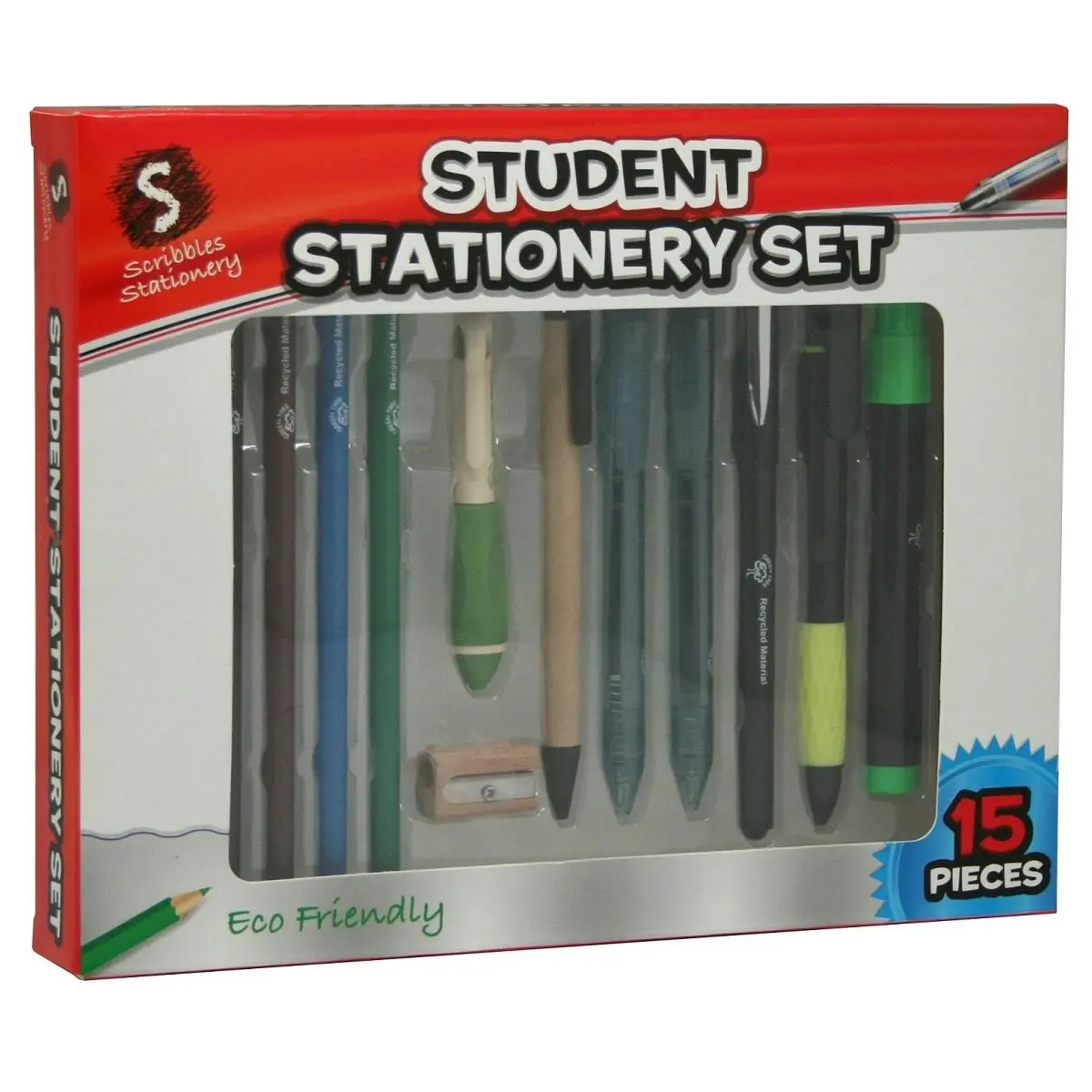 Scribbles Stationery Student Stationery Set