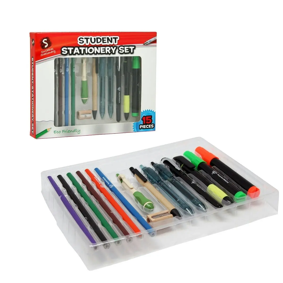 Scribbles Stationery Student Stationery Set