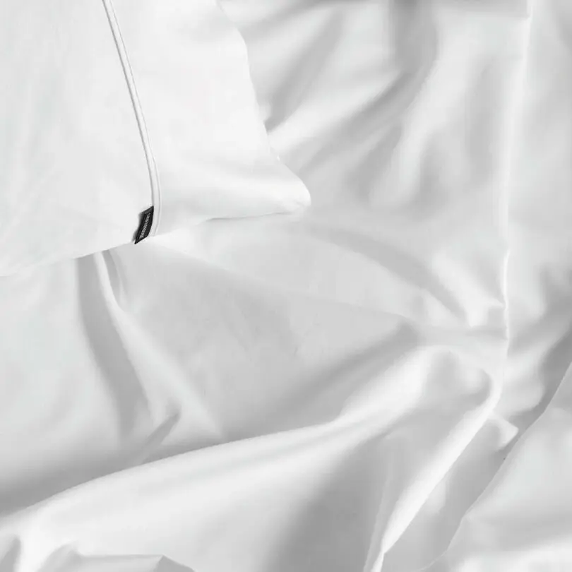 Linen House Augusta 500TC White Split King Sheet Set