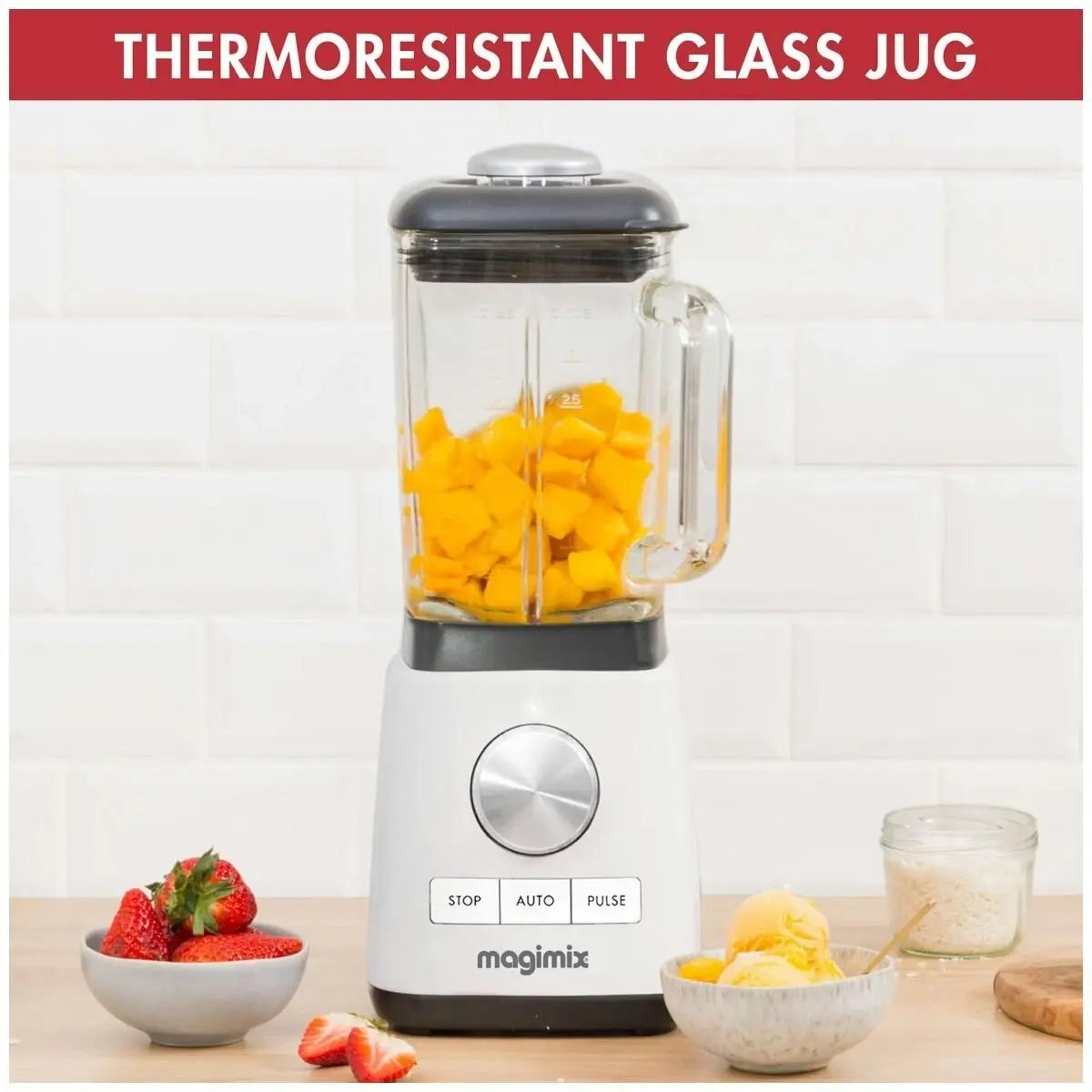 Magimix Premium Power Blender White