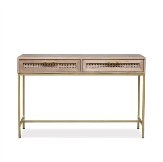 Winnipeg & Sons Aranga Timber & Rattan Console