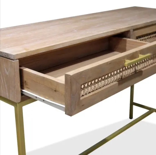 Winnipeg & Sons Aranga Timber & Rattan Console