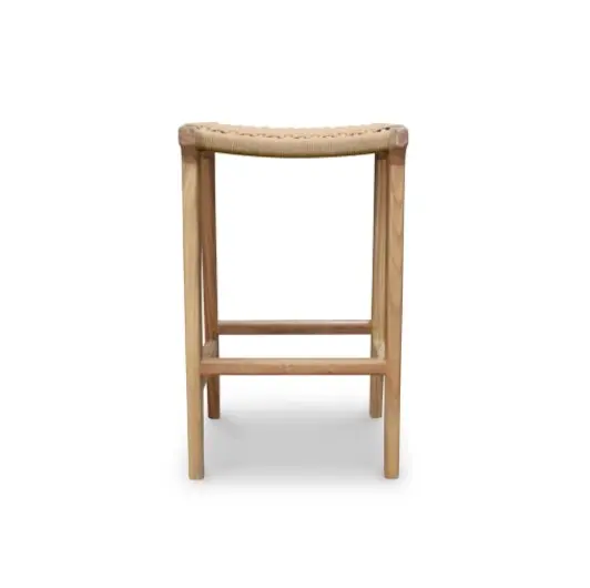 Winnipeg & Sons String Weave Timber Stool