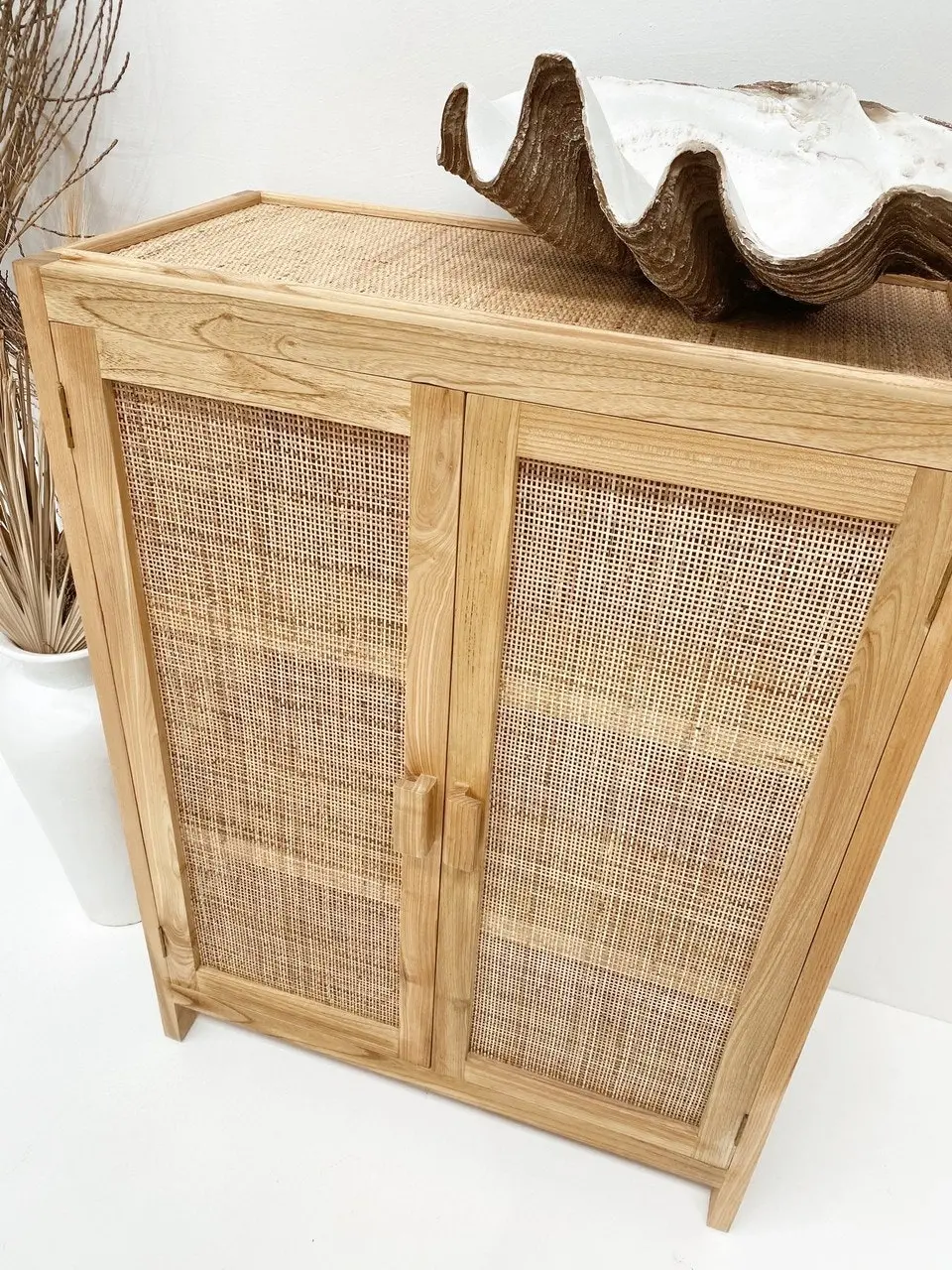 Baha Crafts Rattan Mali 2 Door Cabinet