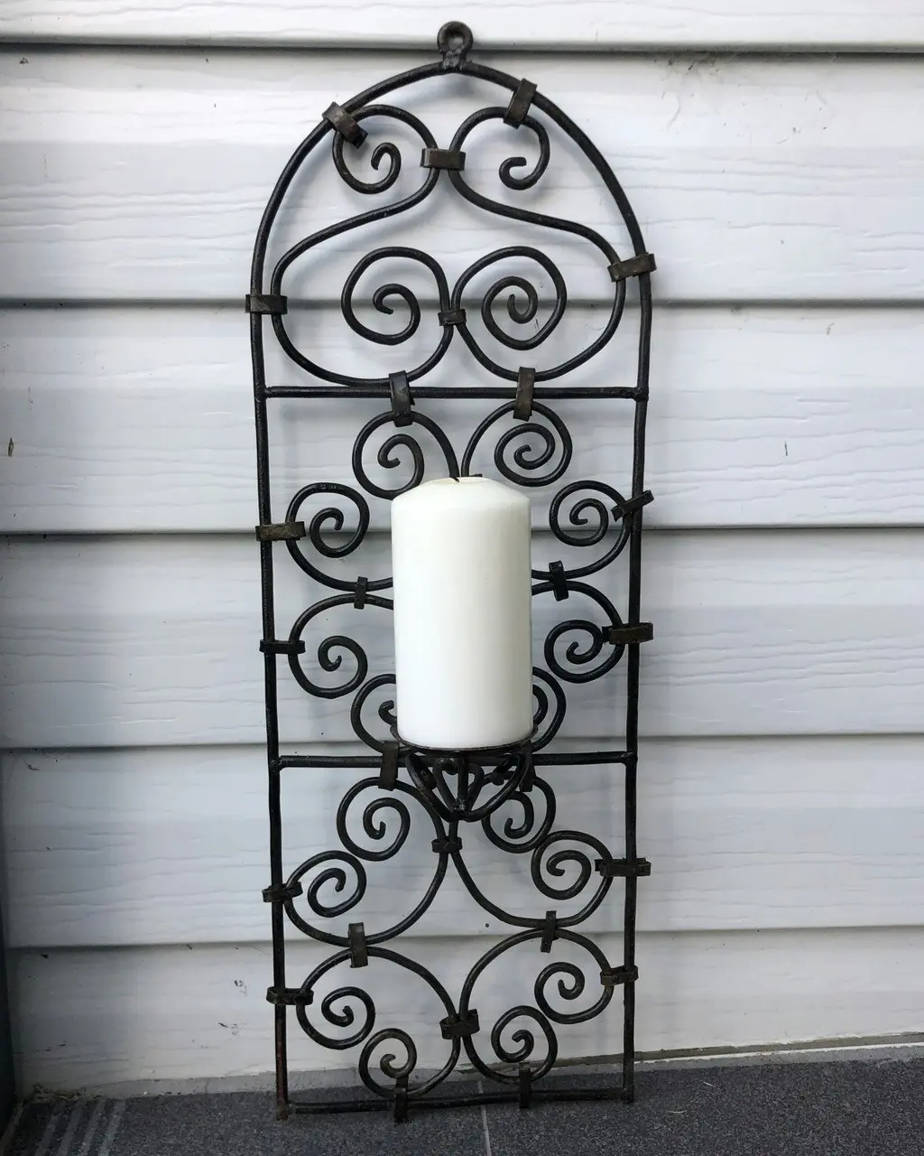 Fez Furniture & Homewares Moroccan Ironwork Wall Candle Holder