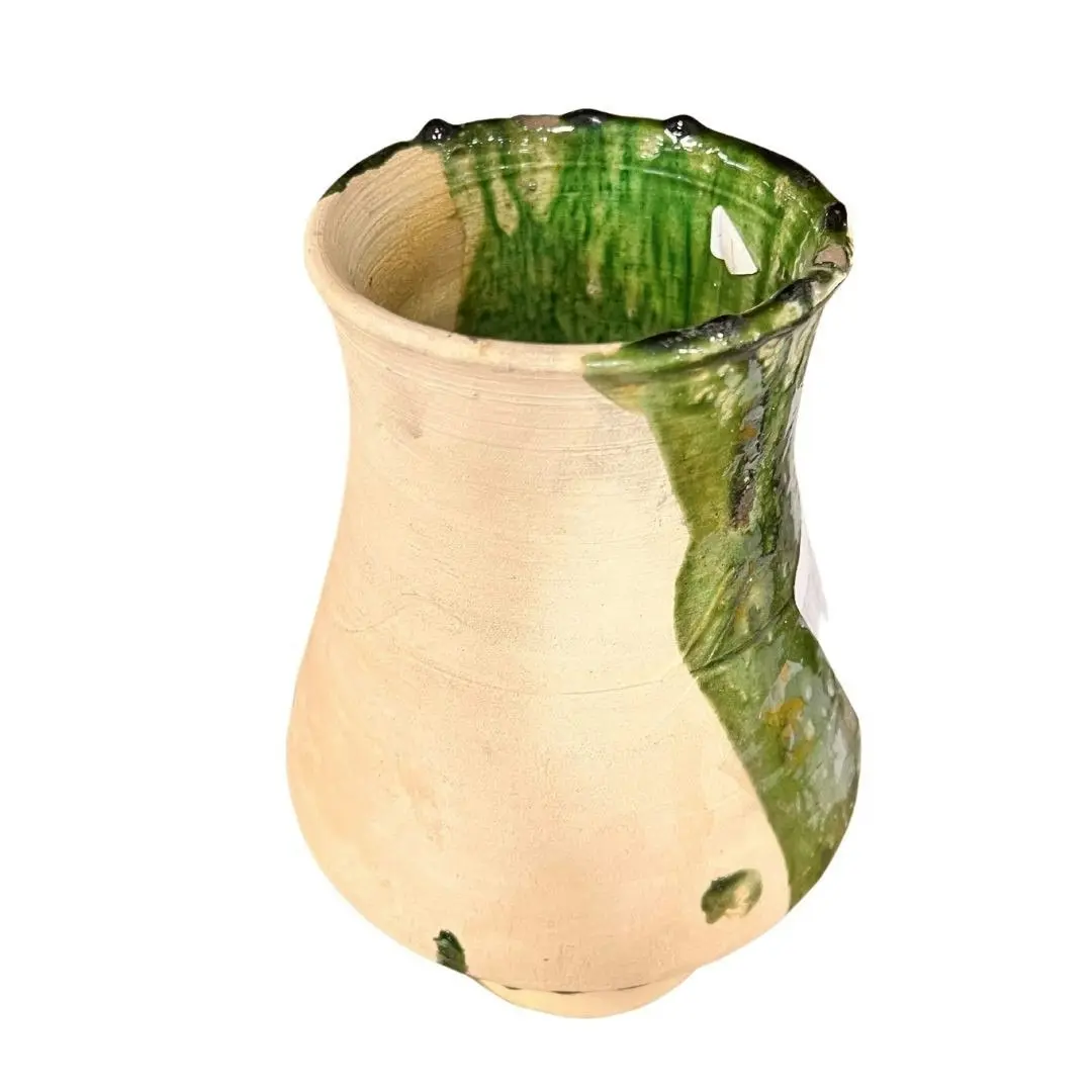 Marrakech Bliss Tamegroute Half Glazed Vase