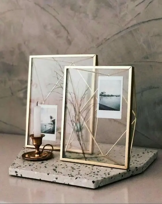 Charlie & Co. Lush Decor Rose Gold Photo Frame