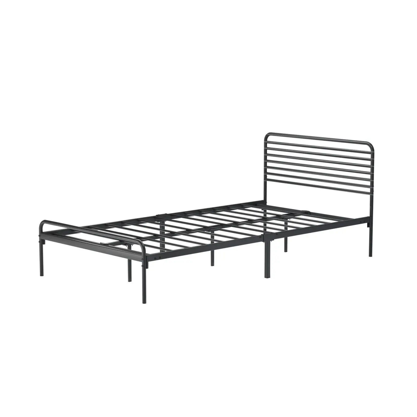 Oikiture Metal Bed Frame King Single Size Beds Platform