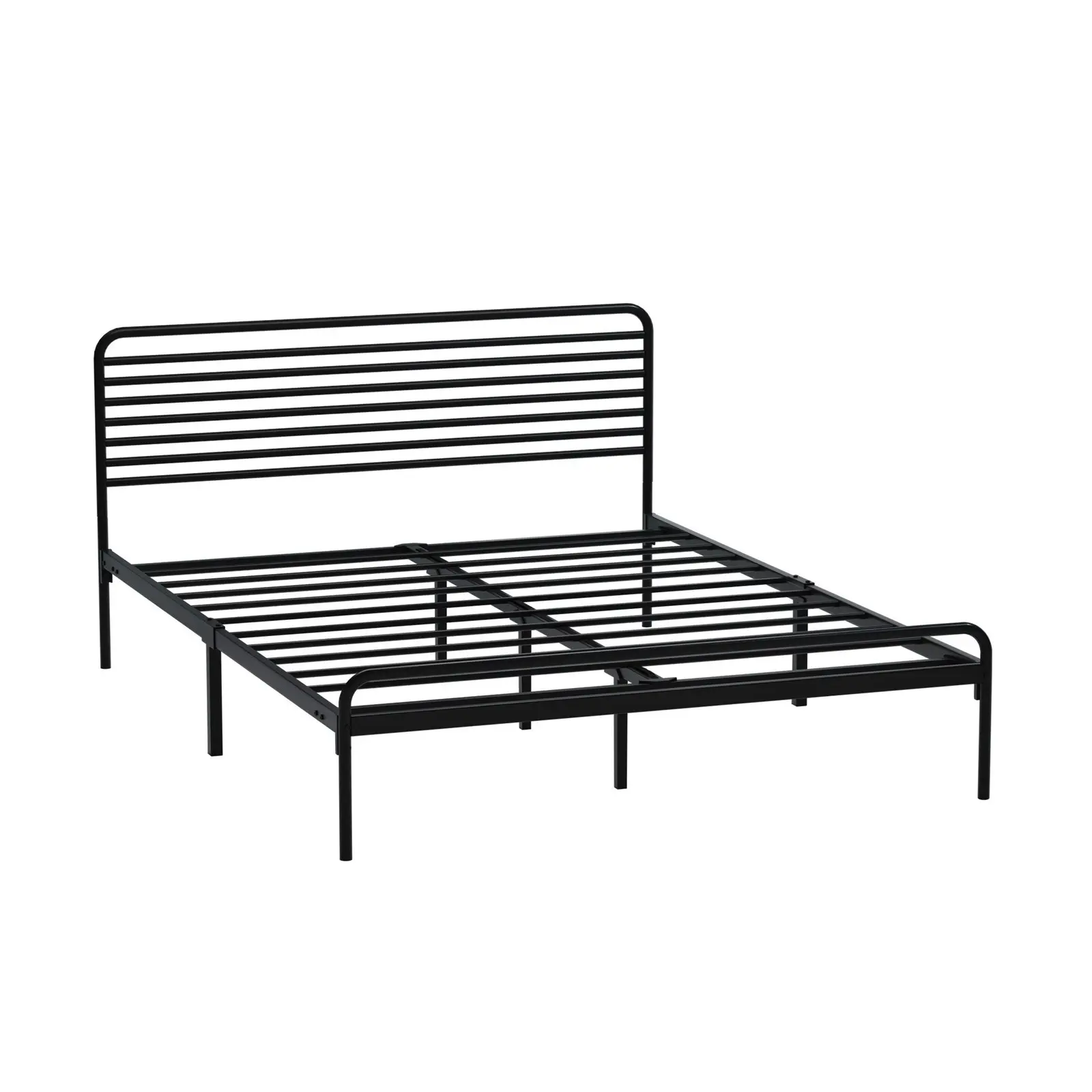 Oikiture Metal Bed Frame Double Size Beds Platform