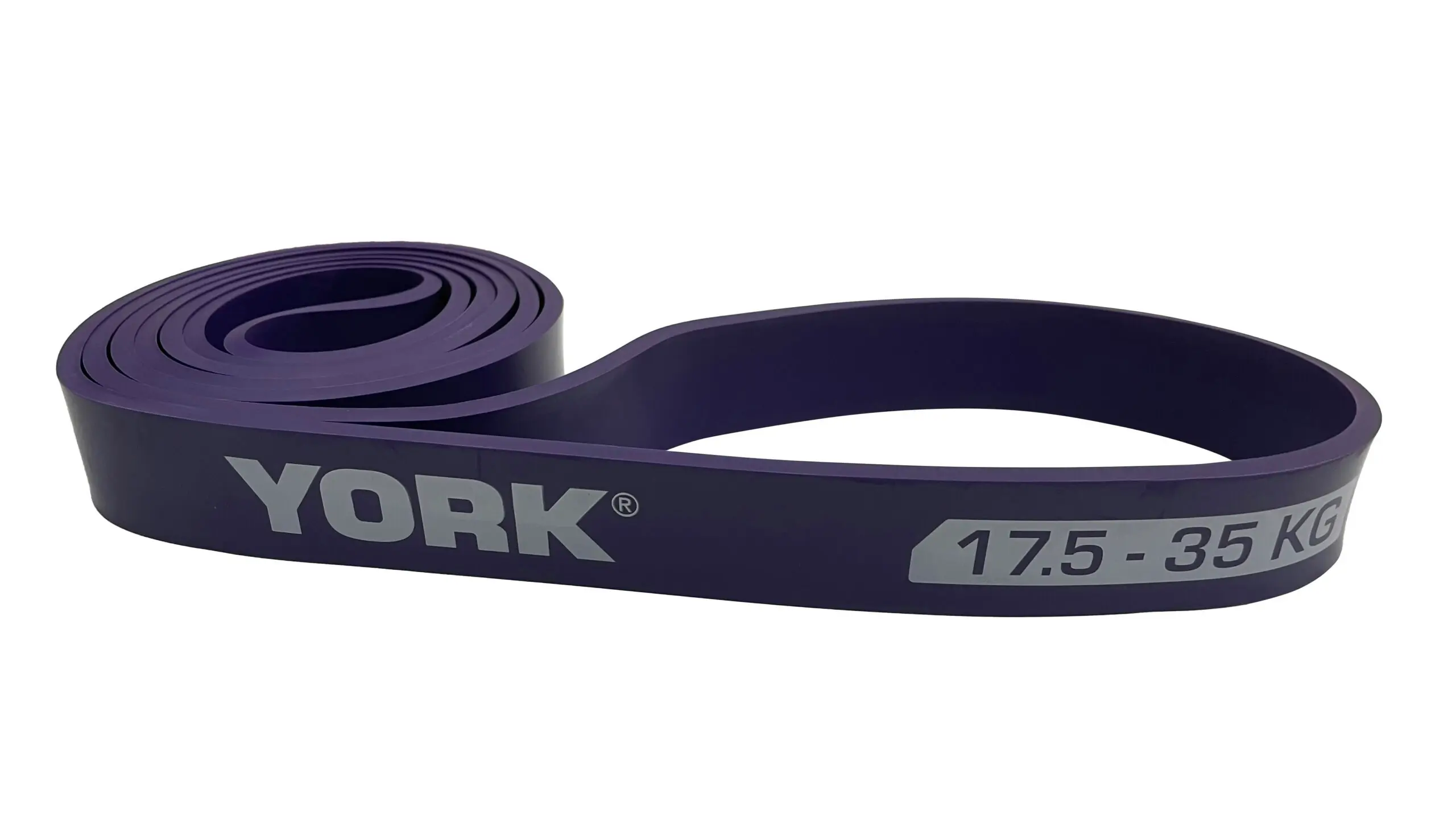 York Resistance Band 17.5-35kgs / 29mm x 2080 x 4.5mm (Purple)