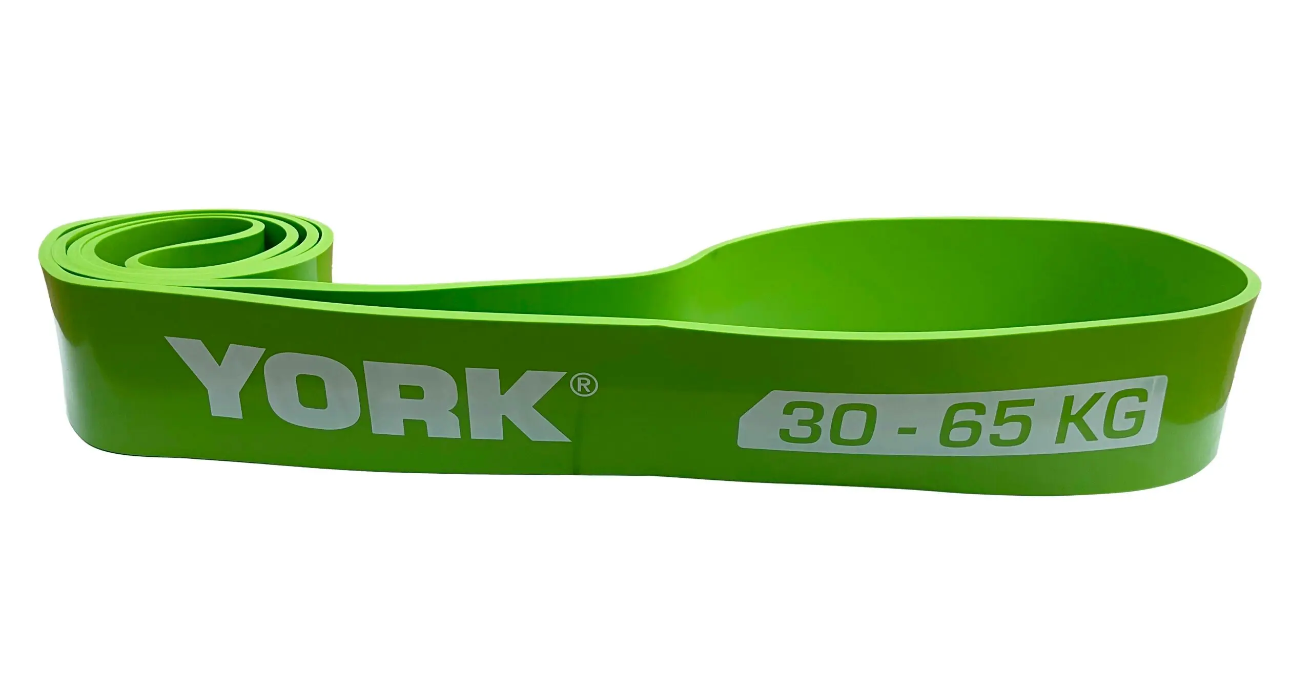 York Resistance Band 30-65kgs / 64mm x 2080 x 4.5mm (Lt Green)