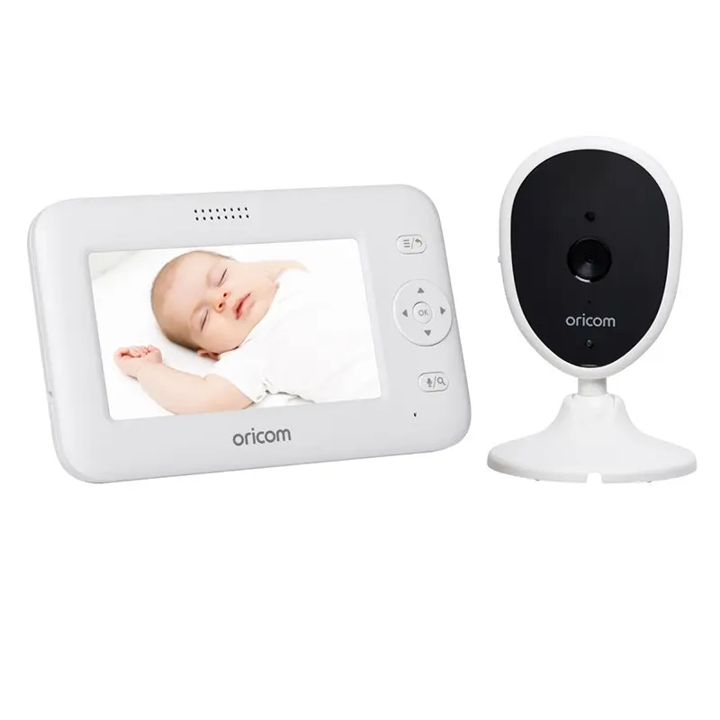 Oricom Babysense7 + Secure SC740 Digital Video Baby Monitor with Motorised Pan Tilt Camera Bundle Pack (BS7VPSC740)