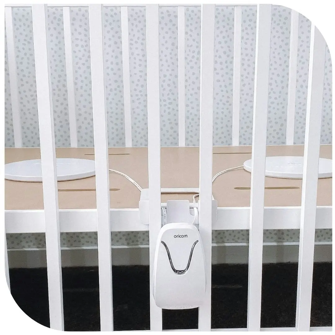 Oricom Babysense7 + Secure SC740 Digital Video Baby Monitor with Motorised Pan Tilt Camera Bundle Pack (BS7VPSC740)