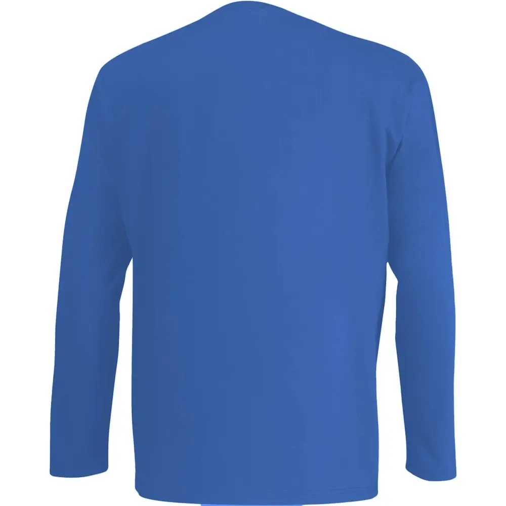 Fruit of the Loom Mens Valueweight Crew Neck Long Sleeve T-Shirt