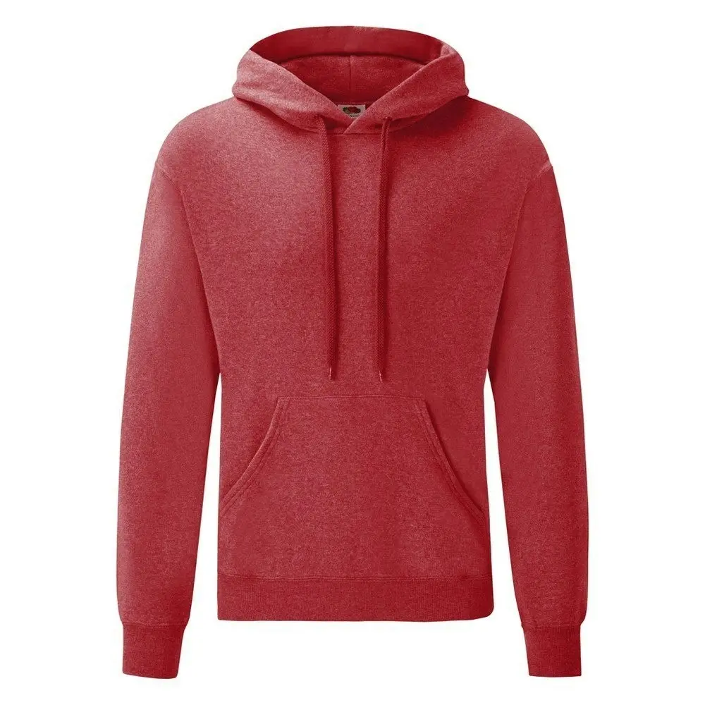 Fruit of the Loom Mens Hooded Sweatshirt / Hoodie