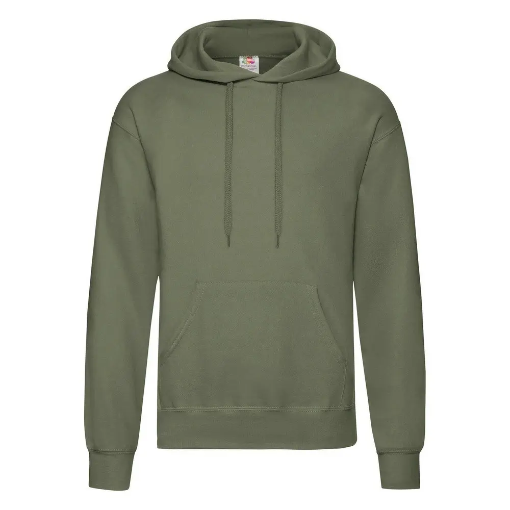 Fruit of the Loom Mens Hooded Sweatshirt / Hoodie