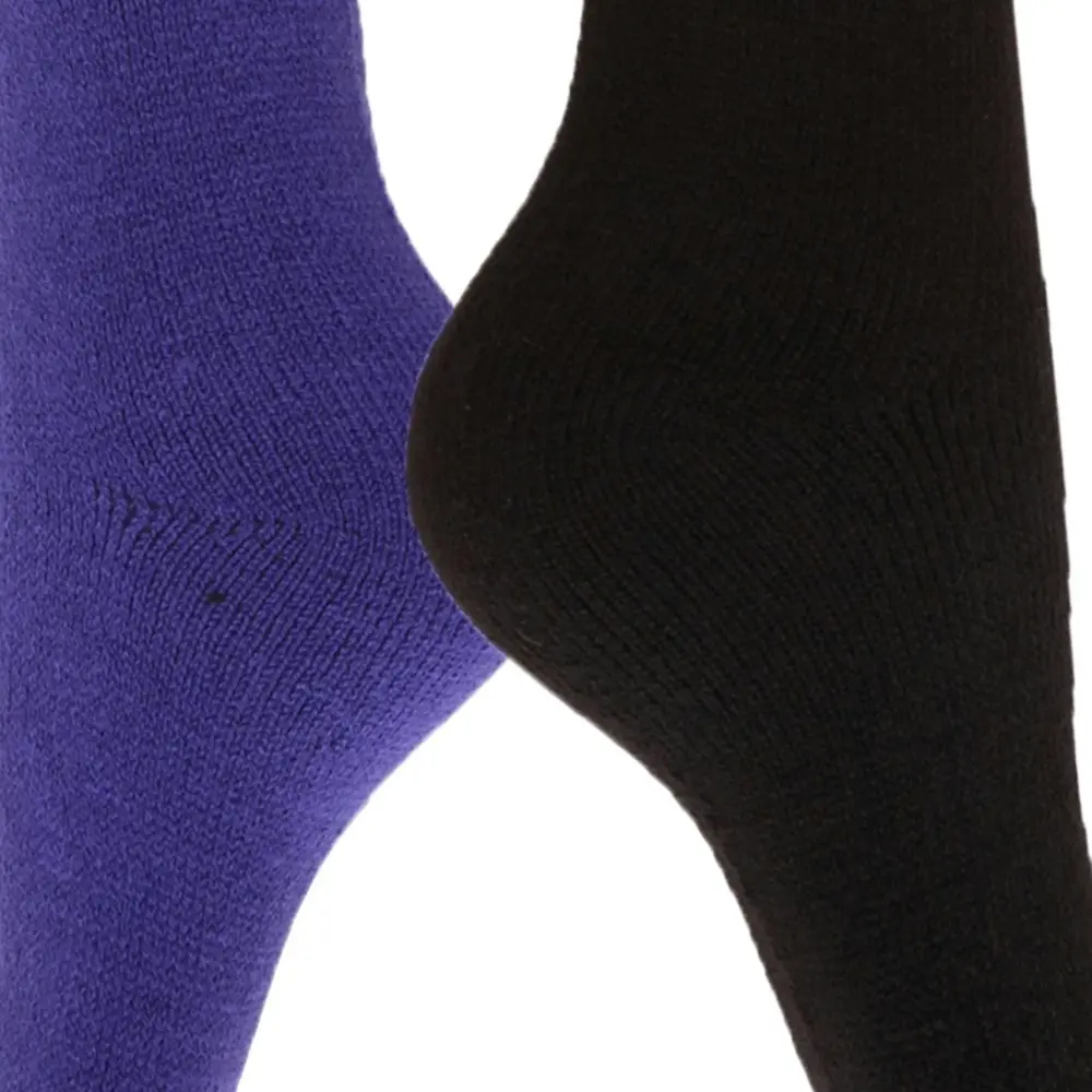 Floso Womens/Ladies Thermal Winter Wellington/Welly Boot Socks (2 Pairs)