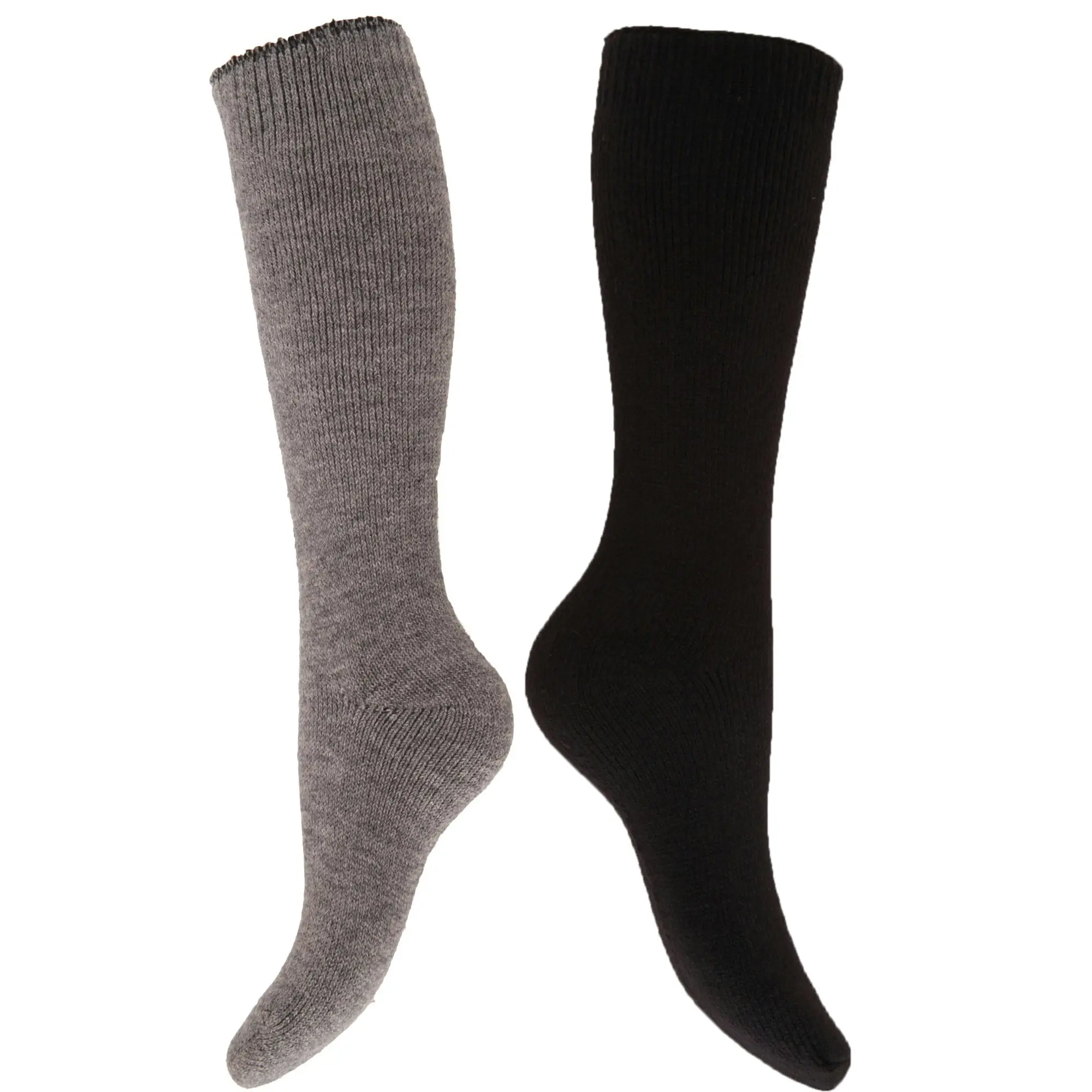 Floso Womens/Ladies Thermal Winter Wellington/Welly Boot Socks (2 Pairs)