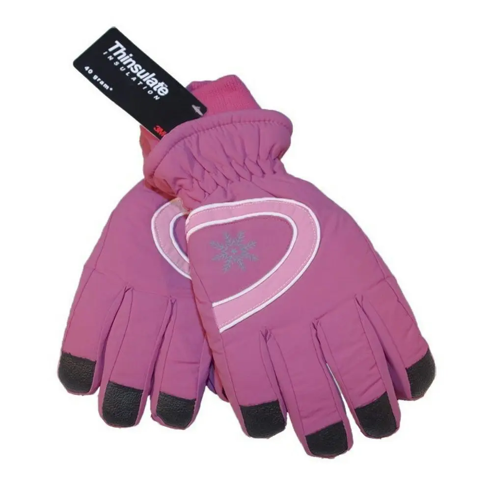 Floso Ladies/Womens Thinsulate Extra Warm Thermal Padded Winter/Ski Gloves With Palm Grip (3M 40g)