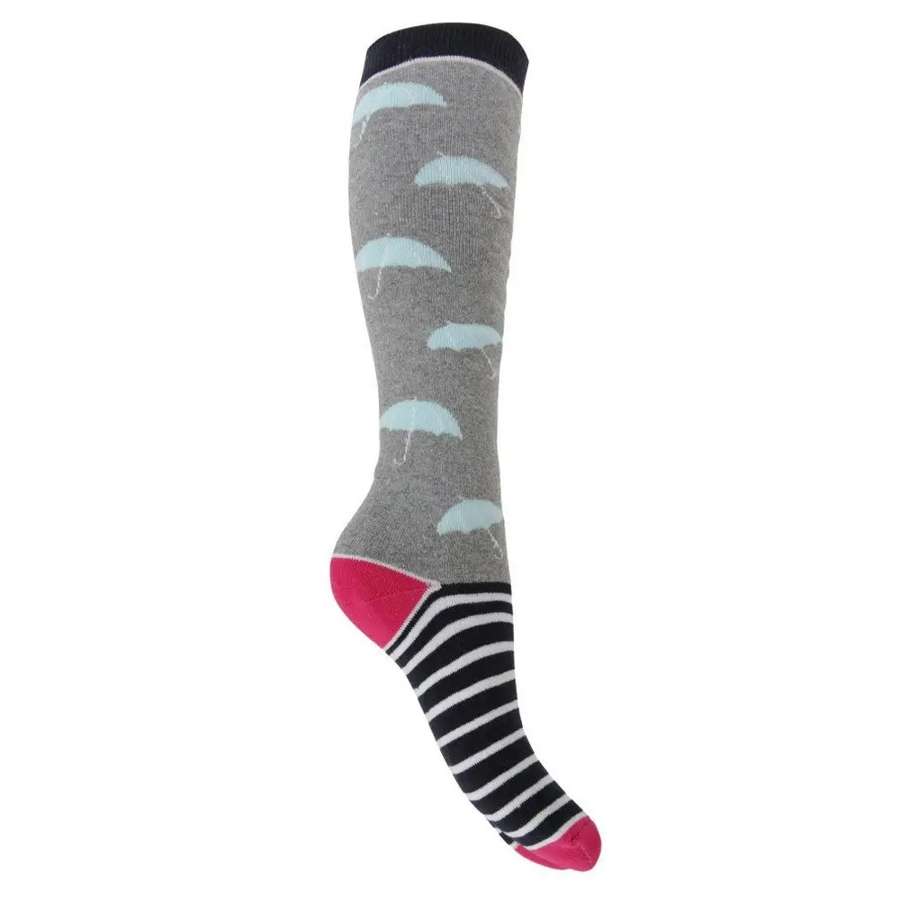 Womens/Ladies Hyperwarm Long Welly Socks (3 Pairs)