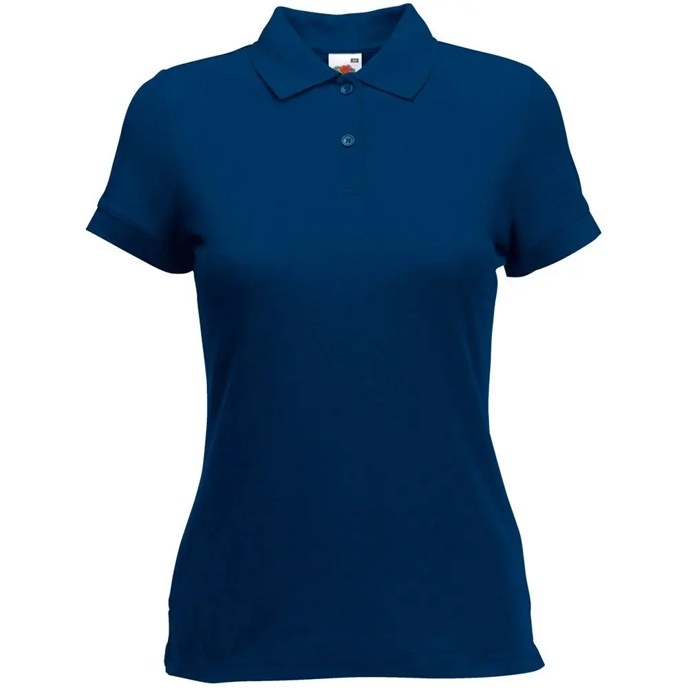 Fruit of the Loom Womens Lady-Fit 65/35 Short Sleeve Polo Shirt